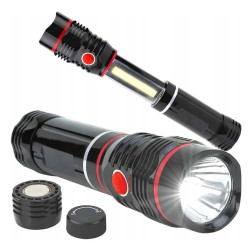 Ficklampa med dubbla led Tactical light magnet