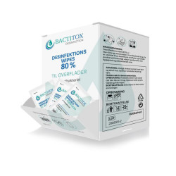 Ytdesinfektionsduk BACTITOX 80% 100/FP